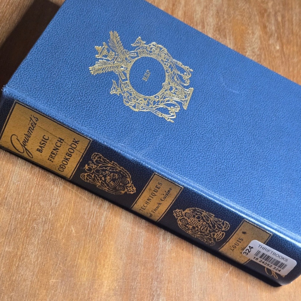 Gourmet Books Basic French Cookbook Louis Diat‎ Hardcover 1979 5th Printing